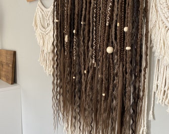 Ancient secret of the earth, synthetic dreads, fake dreads, temporary locs, dready waves, bohochic style, bohemian, gypsy, pagan, festival