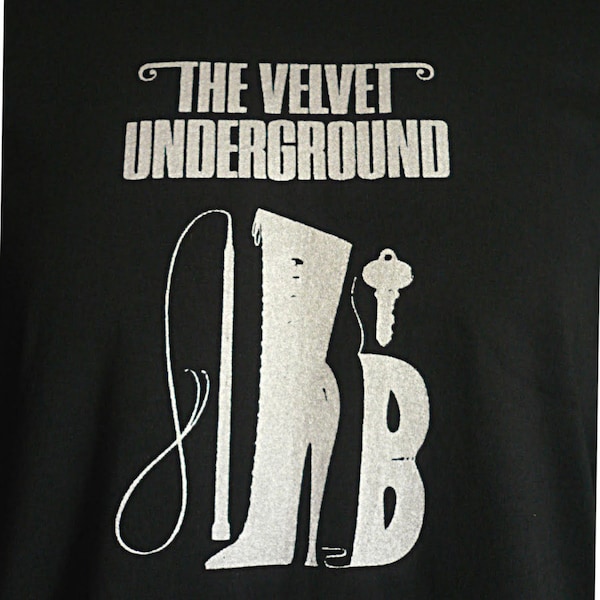 THE VELVET UNDERGROUND lou reed nico andy warhol sadomaso t shirt