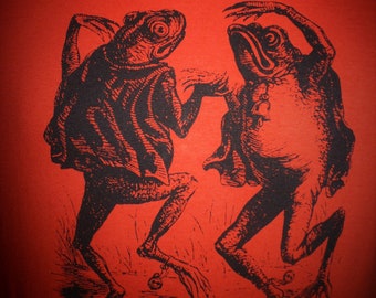 DANCING FROGS DEMONS  t shirt Bestiaire Infernal