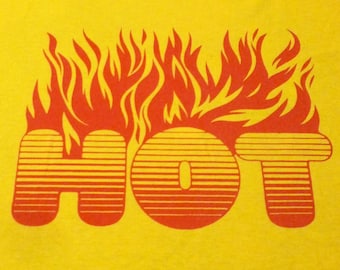 HOT 70 vintage - t shirt