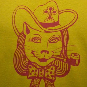 CAT THIEF PIPE russian t shirt