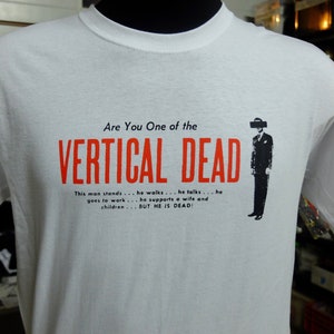 VERTICAL DEAD  50&#39;S 60&#39;S  t shirt