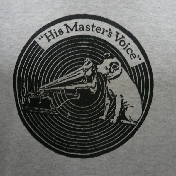 HIS MASTER'S VOICE t shirt