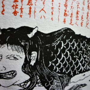 Camiseta Sereia Japão Vintage Sereia imagem 4