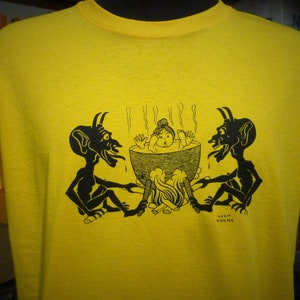 Cannibals Devil vintage comic t shirt image 3