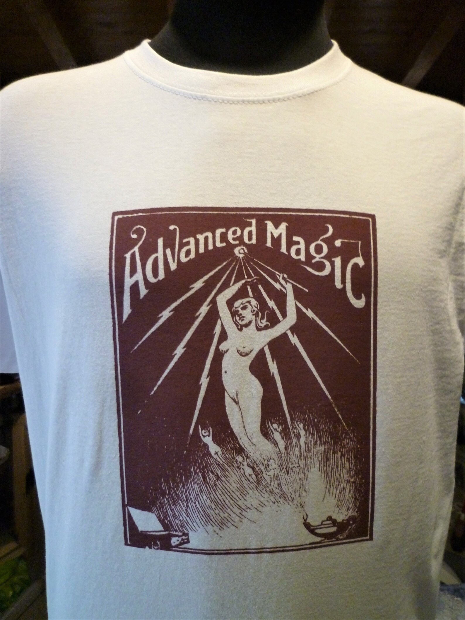 ADVANCED MAGIC vintage wizard T SHIRT Etsy
