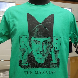 マジシャンカード - ビッグプリント - Tシャツ