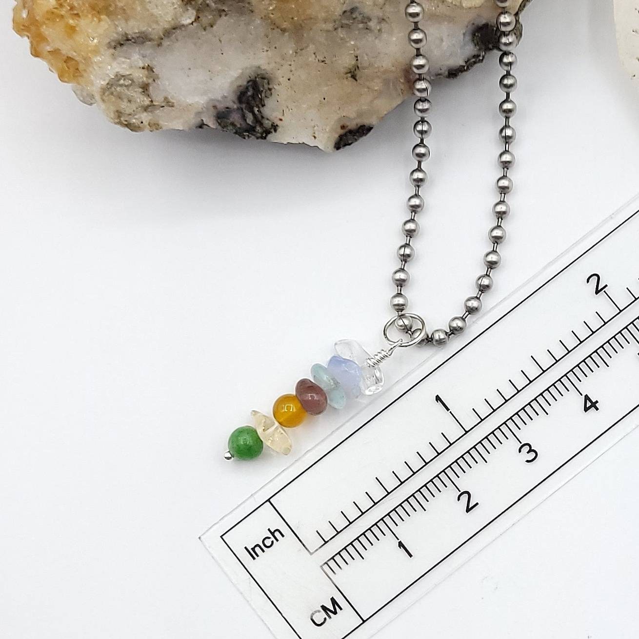 Gemini Chakra Necklace Crystal Healing Gemini Pendant Zodiac Etsy