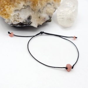 Rhodochrosite Bracelet | Promotes Emotional Healing, Self Love, Happiness and Meditation