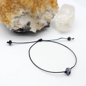 Snowflake Obsidian Bracelet | Promotes Inner Centering and Balance for Body, Mind and Spirit