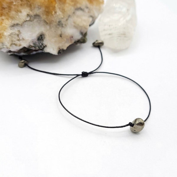 Pyrite Bracelet | Provides Protection, Supports Memory, Promotes Truth and Understanding