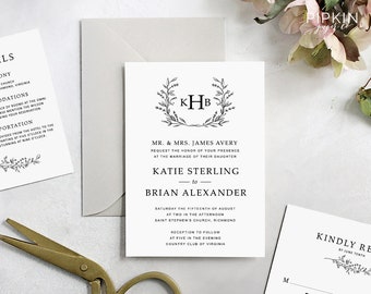 free rsvp template etsy