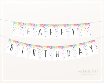 colorful banner etsy