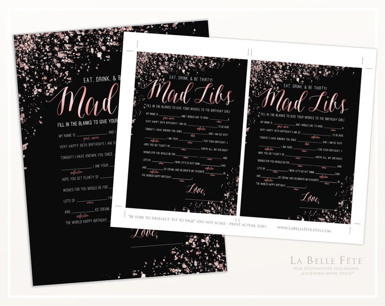 30 Amazing Crazy Libs 30th Birthday Video game / Rose Gold metal purple glitter structure printable Do-it-yourself, 30 and Wonderful bash photo regarding Happy Birthday Mad Libs Printable identify 30 Amazing Crazy Libs 30th Birthday Recreation / Rose Gold steel purple glitter style printable Do it yourself, 30 and Incredible celebration