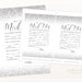 FORTY &amp; FABULOUS Mad Libs 40th Birthday Game / Silver Glitter Design ...