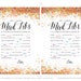 FORTY &amp; FABULOUS Mad Libs 40th Birthday Game / Rainbow Sprinkles Design ...