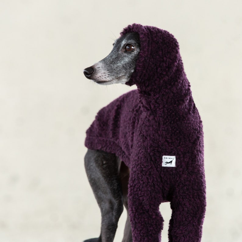 Italiaanse Greyhound Kleding Italië Wol Boa Knit Long ...