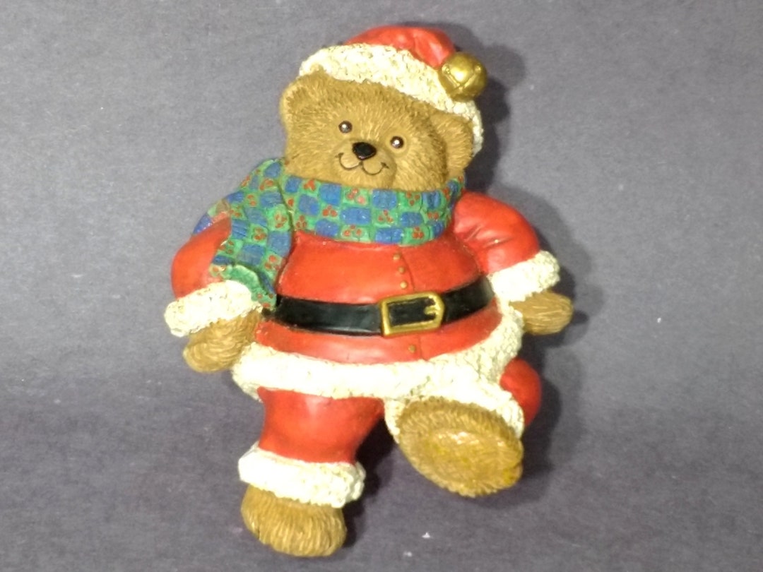 Vintage Teddy Bear Ornament Christmas Ornament Holiday Tree Home
