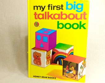 My First Big Talkabout Book, Honey Bear Books Hardcover Illustrated