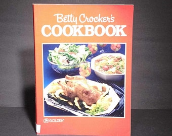 Vintage Betty Crocker Cookbook 1986 Paperback