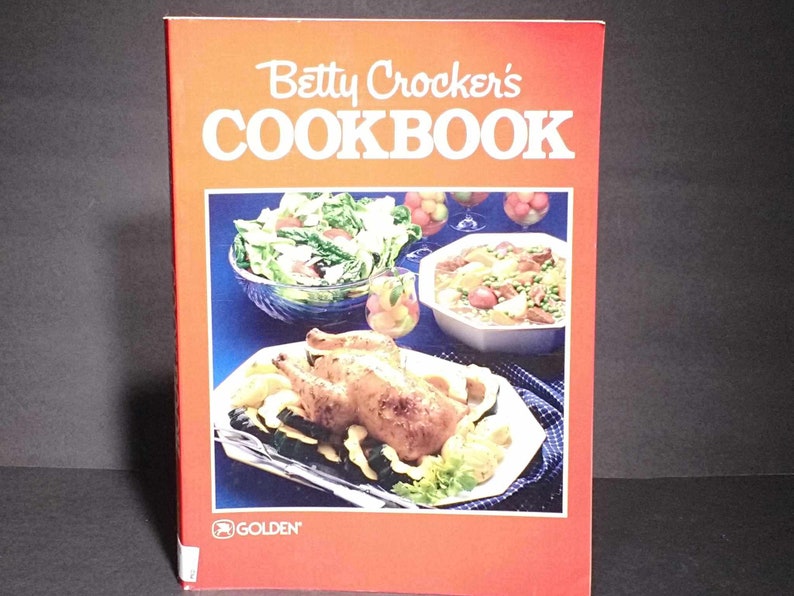 Vintage Betty Crocker Cookbook 1986 Paperback image 1