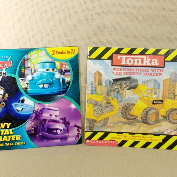 Disney Pixar Cars, Tonka, Children Books