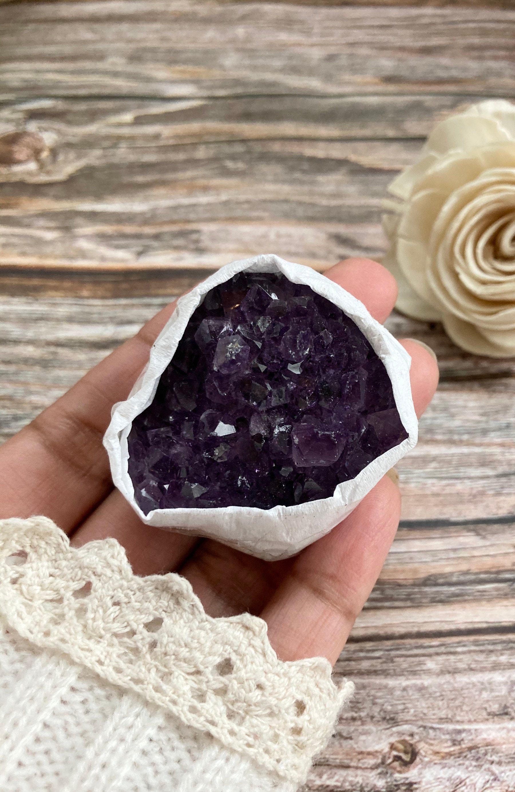 Crystal Gift Box Gift Box Polished Crystal Gift Box With Etsy UK