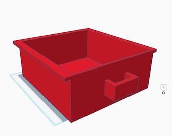STL pour tiroir de bureau imprimable en 3D - Système d'organisation modulaire (téléchargement numérique)