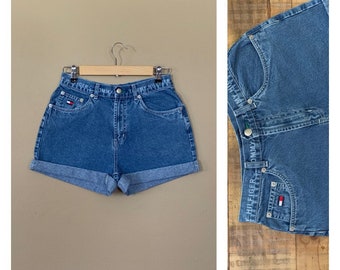 denim shorts tommy hilfiger