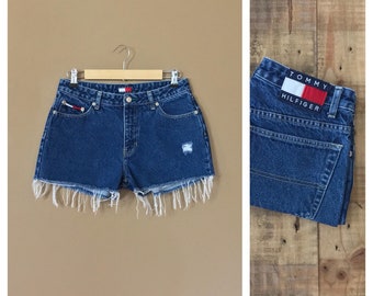 tommy hilfiger denim shorts