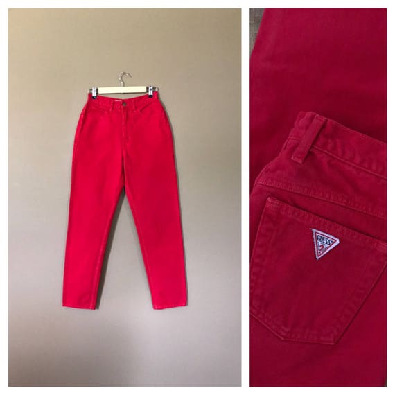 Waist 26 Guess High Waisted Jeans/Guess Jeans/90s