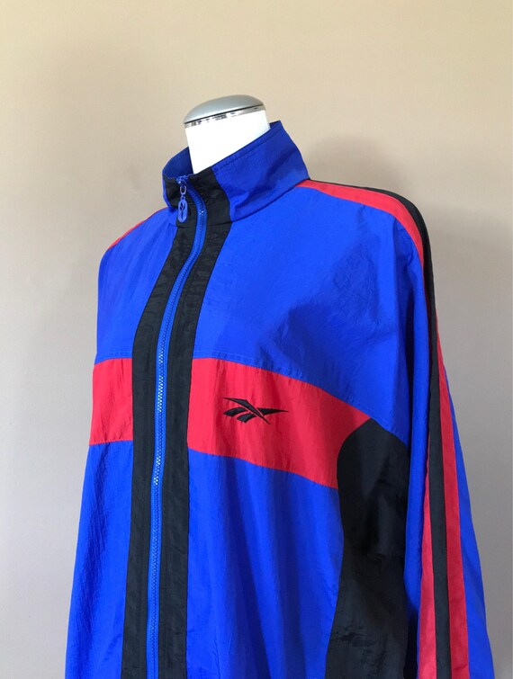 90s Reebok Windbreaker XXL 90’s Oversized Windbre… - image 5