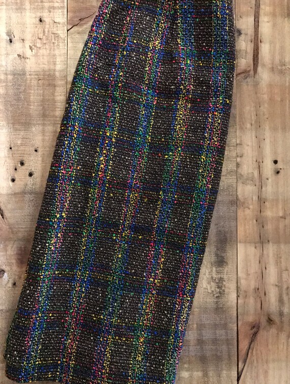 90s Skirt/Pleated Plaid Skirt/90s Skirt/90s Pleat… - image 3