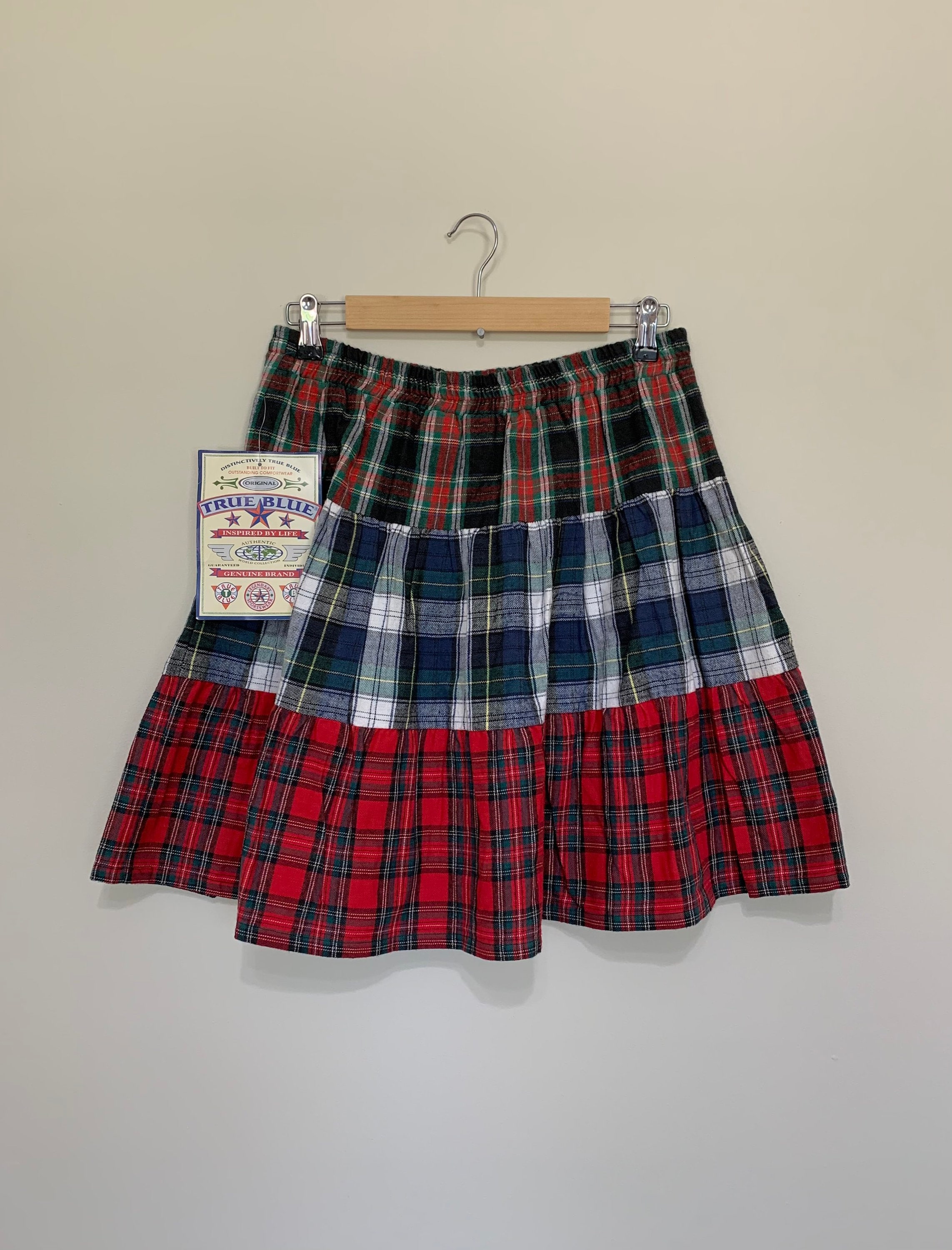 90s Plaid Skirt / Vintage Plaid Skirt Flannel / 90s Grunge - Etsy UK