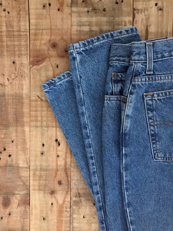 30/31" Levis High Waisted Jeans/ Levis 550/90s Je… - image 7