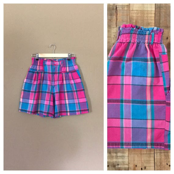 90s High Waisted Shorts / 90s Cotton Shorts / 90s