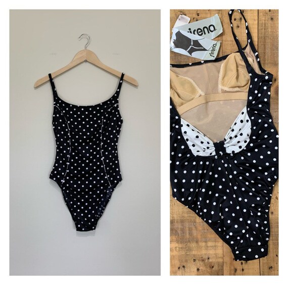 90’s High Cut Swimsuit One Piece High Thigh / 90’… - image 1