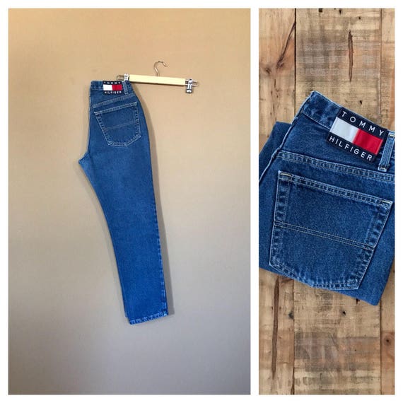 27” Tommy Hilfiger High Waisted Jeans / 90s Tommy