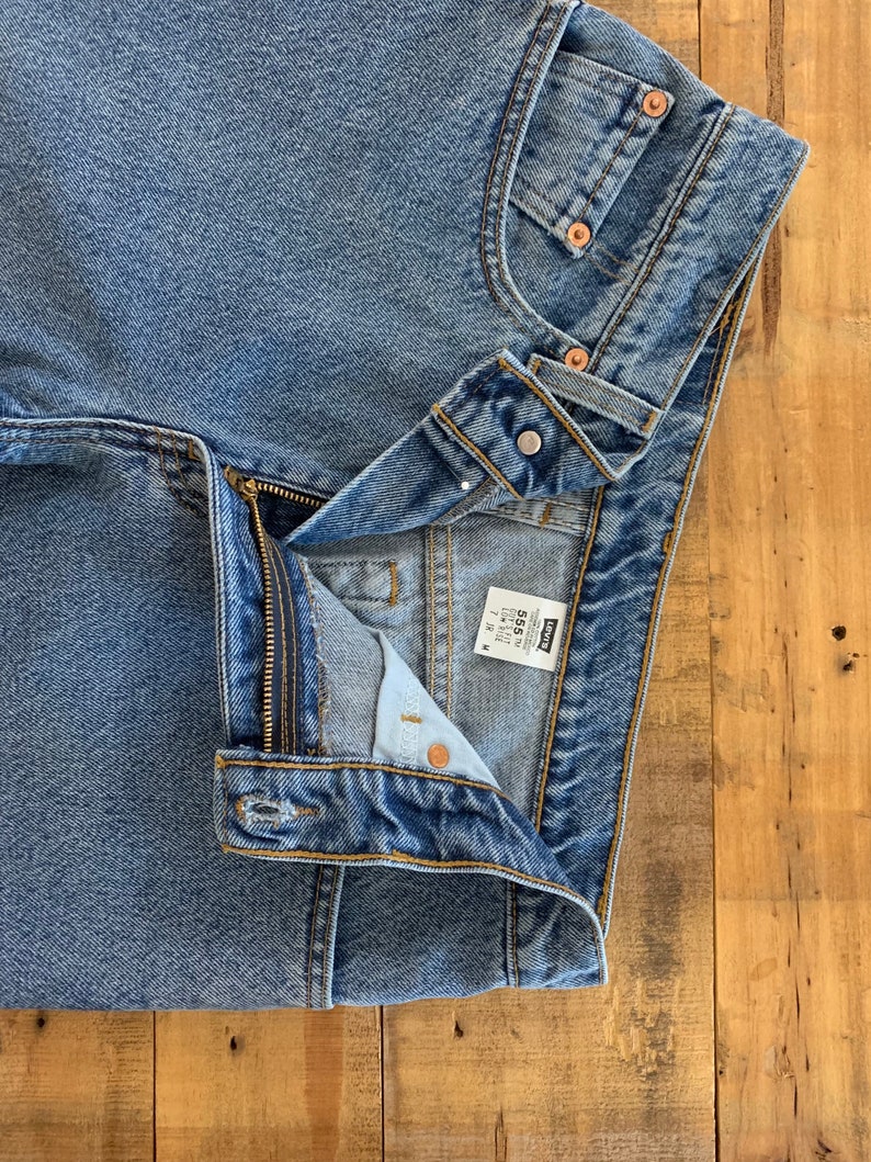 29/30” Levis High Waisted Jeans / Levis 555 Straight Leg / 90s Levis Jeans / Vintage High Waisted Jeans Straight Leg / Levis Guys Fit image 10
