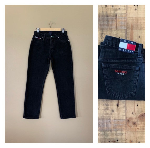 29”/30” Black Tommy Hilfiger Jeans High Waisted /