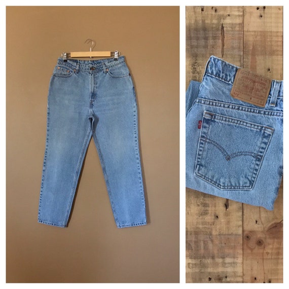 levis 512 high waisted jeans