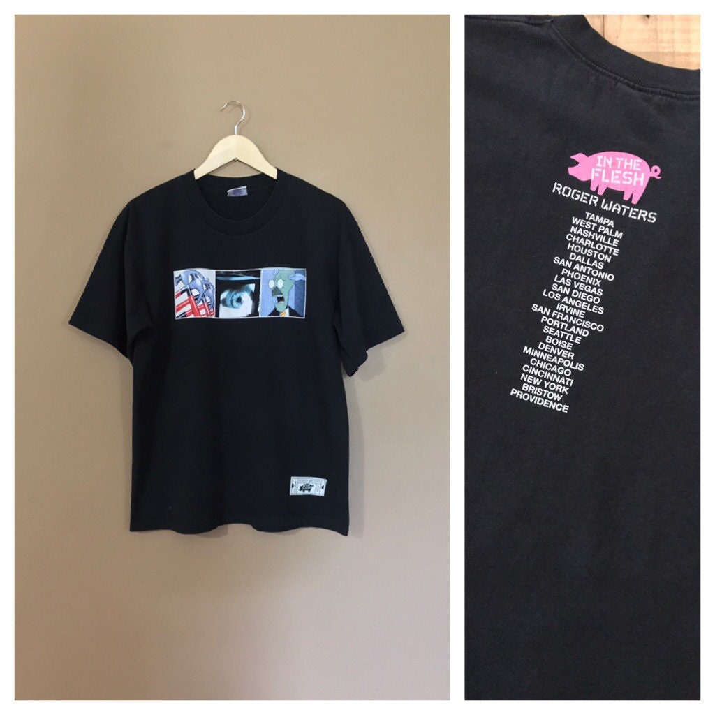 90's USA製 Pink Floyd Roger waters Tシャツ Vintage Pink Floyd Roger Waters Band T-Shirt / 90s Tshirt