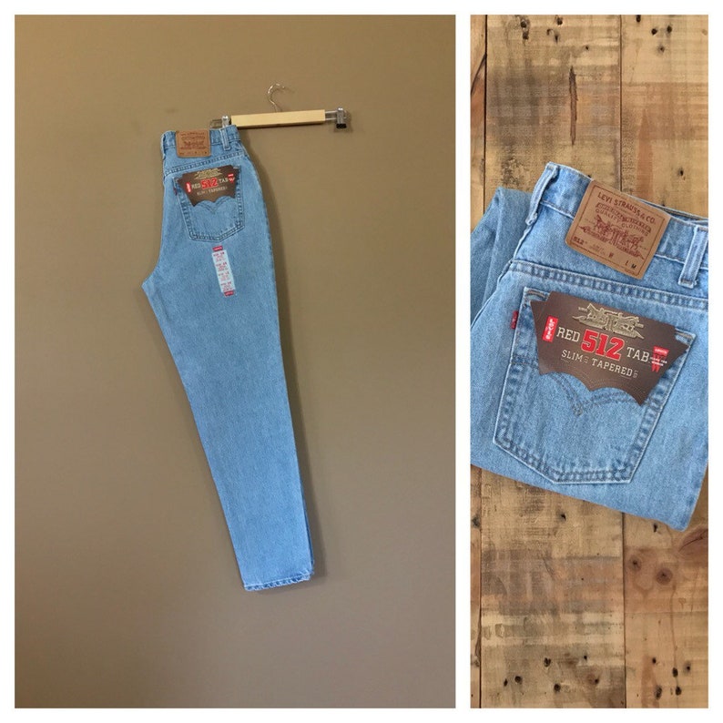 levis 512 high waisted jeans
