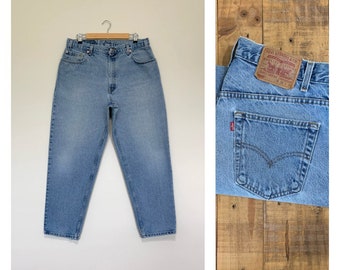 35/36” Levis High Waisted Jeans Tapered / Levis 560 / 90s Levis