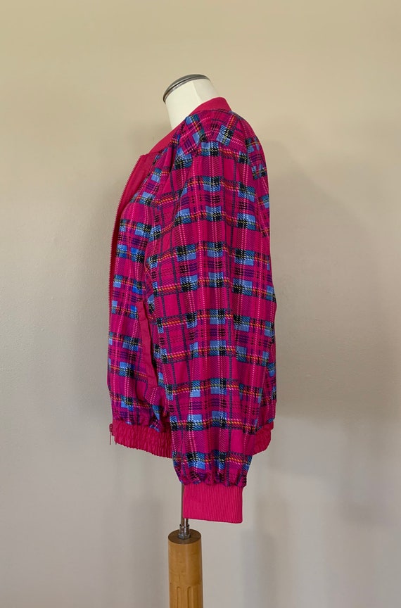 90’s Windbreaker Womens XL Oversized Colorblock /… - image 7