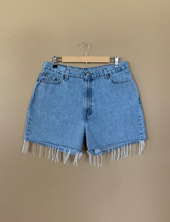 33" Levis High Waisted Shorts/Levis Shorts/90s sh… - image 7