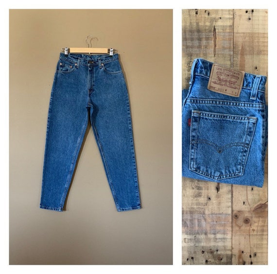 28/29" Levis High Waisted Jeans Tapered / Levis 55