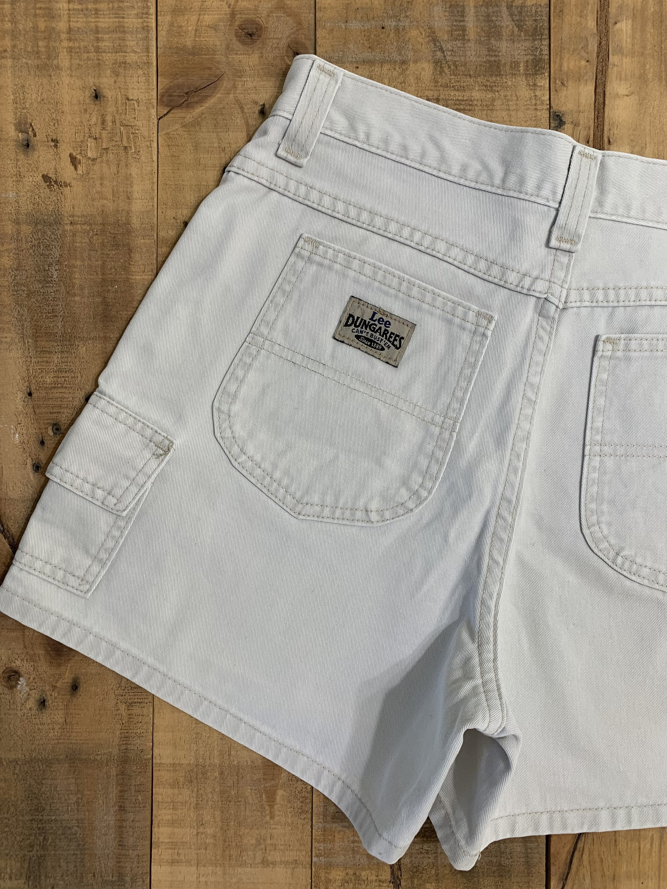 29/30 90s Lee Khaki High Waisted Shorts Cotton / 90s Khaki Etsy