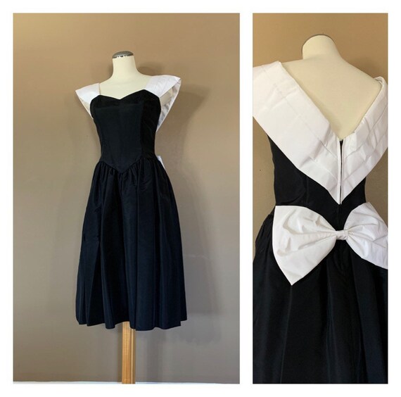 80s Prom Dress 90s Prom Dress / 80s Party Dress /