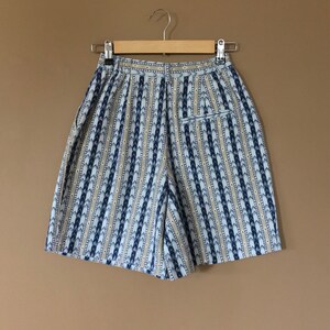 Small 90's Plaid High Waisted Shorts/Plaid Shorts/90s shorts/High Waisted Shorts/Cotton Shorts/90s plaid clothing image 4